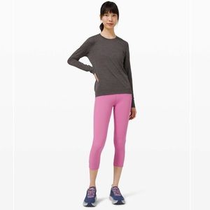 NWT Lululemon Pace Rival High-Rise Crop 22"